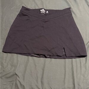 Hollister Black Performance Skirt with Built-In Shorts